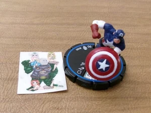 =HeroClix MARVEL ARMOR WARS Capitán América - Experimentado 080 = - Imagen 1 de 1