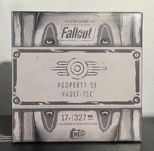 MEGA Fallout T-60 Power Armor Collection Set With 5 Figures 327 pcs NEW IN HAND - Picture 1 of 8