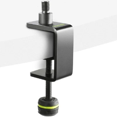 Gravity MSTM 1 B - Mikrofon Tisch Stativ Ständer Halter mit Klemme schwarz 3/8" - Bild 1 von 4