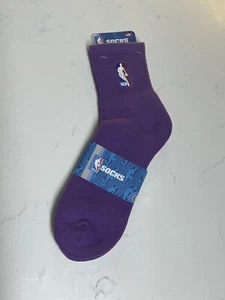 FBF Socks NBA Logoman Purple A203 - Picture 1 of 5