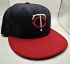 USED Mens New Era MLB Authentic On-Field 59Fifty Fitted - Minnesota Twins sz. 8