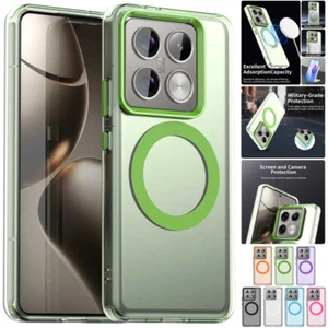 For Xiaomi 15 14 14T Pro 14 Ultra Magnetic Magsafe Case Shockproof Back Cover - Picture 1 of 64