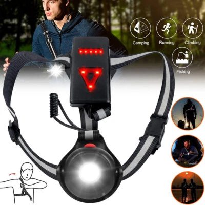 Running Light for Runners LED Chest Lamp Outdoor Running Chest Light Safety Lamp - Image 1 of 4