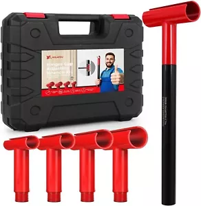 Hinge Gap Adjustment Wrench,4 in 1 Tool Set Residential Commercial Heavy door - Picture 1 of 6