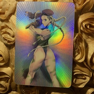 Cammy Street Fighter MODELS Goddess Waifu Foil Anime Card Fight Back - Picture 1 of 5