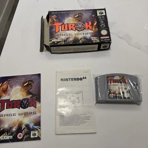 Turok Rage Wars - Cart Only & Turok 2: Seeds of Evil - Box & Cart  Only N64 - Picture 1 of 7
