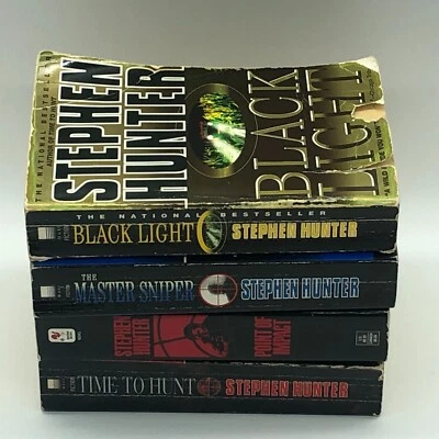 Лот из 4 книг о военных снайперах | Стивен Хантер | книга в мягкой обложке | б/у - Изображение 1 из 4