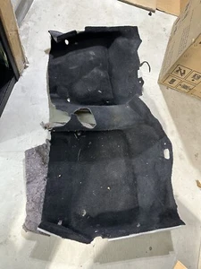 2001-2005 lexus is300 oem black Interior carpet floor rug Mat Rear Cut Section - Picture 1 of 5
