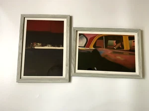 Saul Leiter Framed poster clear file Art fashion Taxi between the board photo - Picture 1 of 4
