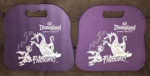 Cojín de asiento púrpura Disneyland Resort Mickey Fantasmic diamante 60a celebración - Imagen 1 de 4
