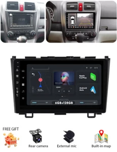 6GB+128GB For Honda CRV 2007-2011 Android 14 Carplay Radio Stereo GPS Navi WIFI - Bild 1 von 24