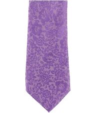 Tallia Mens Sabby Self-tied Necktie, Purple, One Size