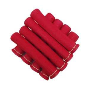 SBC BBC 350 1200° 8X Red Spark Plug Wire Boots Heat Shield Protector Sleeve - Picture 1 of 5