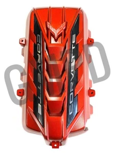 2020-2025 Chevrolet Corvette C8 Engine Cover in Edge Red GM NEW OEM 12697368 - Picture 1 of 7