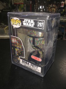 Funko Pop Star Wars Boba Fett 297 Futura Target Exclusive New NIP w/ Protector