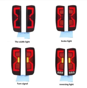Paar LED Rücklicht für Isuzu D-MAX 4Runner Sequentielle Blinkerleuchte 2020-2022 - Picture 1 of 7