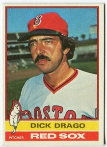 1976 Topps #142 Dick Drago Boston Red Sox - Picture 1 of 2