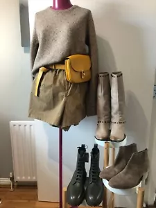 Coccinelle £235 Mustard Yellow Waist Bag Bum Bag So pretty! BNWT - Picture 1 of 13