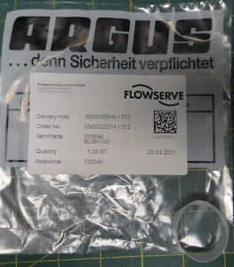 Manga de nailon Flowserve Bushing 305649 resistente ligera diapositiva de eje 28 mm 29 mm identificación 18 mmW - Imagen 1 de 5