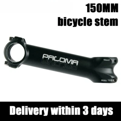 Mountain Bike Stem 150mm Long 12 Degree CNC Handle 28.6/31.8mm Road Bicycle Stem - Image 1 of 4