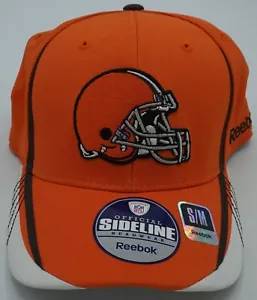 NFL Cleveland Browns Reebok Adult Structured FlexFit Cap Hat NEW SEE DESCRIPTION - Picture 1 of 7