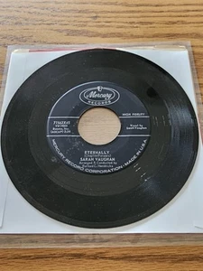 Mercury Records Sarah Vaughan Eternally/You're My Baby 45rpm Original Sleeve EX+ - Picture 1 of 2