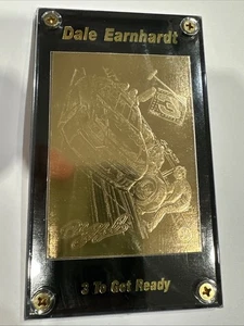 * 1998 DALE EARNHARDT 22KT Gold Card, Richard Childress Racing, #3, Man in Black - Picture 1 of 6