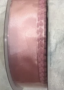 1 Wired Ribbon . 1.5”x 50 Yards. Royal Blue Stripes Solid Sheer - Picture 1 of 4