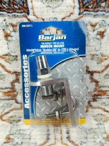 Barjan Mirror Mount SO239 Plug To Plug Connection, Aluminum & Stainless Steel - Picture 1 of 4