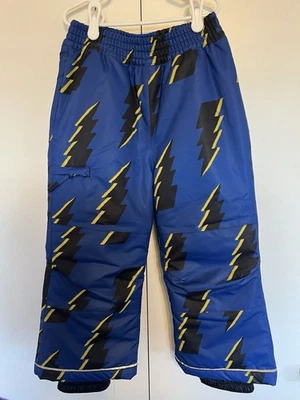 Calça de neve infantil Hanna Andersson com estampa de raio tamanho 110 5 - Imagem 1 de 3