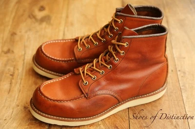 Redwing Red Wing 875 Tan Brown Leather Derby Boots Shoes Men's UK 10 US 11 EU 44 - Image 1 of 4