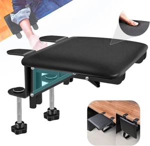 Giecy Accoudoir pour Rallonge de Bureau,Ergonomique Pliable Ordinateur Accoudoir Support El - Photo 1/8