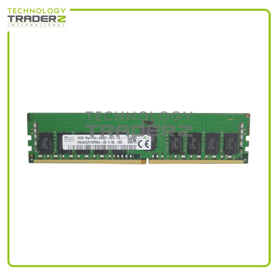 HMA82GR7MFR4N-UH Hynix 16GB PC4-19200 DDR4-2400MHz ECC REG Single Rank Memory - Image 1 of 1