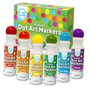 Dot Markers, Dot Markers for Toddlers, Dot Art, Dot Paints 1 Count (Pack of 6) - Picture 1 of 7