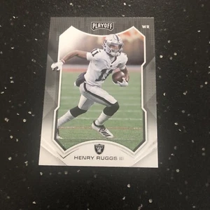 Henry Ruggs III 2021 Panini Playoff Football #89 NFL Las Vegas Raiders WR - Picture 1 of 2