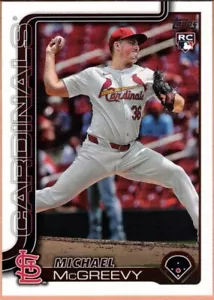 Juego de 11 tarjetas de equipo de béisbol Topps serie de un equipo de St. Louis Cardinals 2025 - Imagen 1 de 1