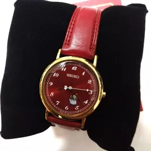 Seiko Moomin Collaboration Wristwatch Little My Red Limited Edition Used Japan - Picture 1 of 5