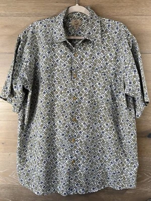 Camisa Haband Travelers para hombre grande a presión manga corta Foto 1 de 3