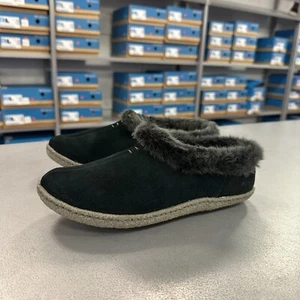 Columbia Mujer Fairhaven Zapatilla Negro Gamuza Cuero Imitación Piel Forrada Zapatos - Imagen 1 de 7