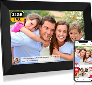 FRAMEO 32GB Digitaler Rahmen 10,1 Zoll Wifi, Touchscreen IPS HD 1280X800, P - Bild 1 von 8