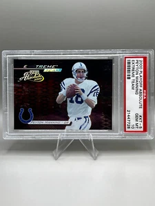 2000 Playoff Absolute - Extreme Team Peyton Manning #XT-5 PSA 10 - Pop 1 - Picture 1 of 3