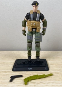 GI Joe Resolute FLINT v18 Battle Set 3.75" Loose Action Figure 2010 - Bild 1 von 3