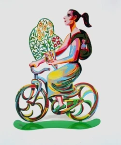 David Gerstein "RIDER WITH FLOWERS" De 2010 !!! - Picture 1 of 2
