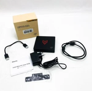 MII-V Mini PC Desktop License Windows 10 Multimedia Office Computer, 4GB Ram 64G - Bild 1 von 6