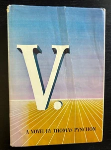 THOMAS PYNCHON - "V" - 1ST ED.- 1963 - LIPPINCOTT - DJ UNCLIPPED. - Picture 1 of 11