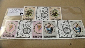 +ROYAL WEDDING DIANA+CHARLES URCH HARRIS COLLECTION 6 STAMPS ALL MINT GEM NO.52 - Picture 1 of 1