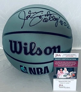 John Salley Pistons Bulls Lakers firmado baloncesto de la NBA autografiado prueba JSA - Imagen 1 de 5