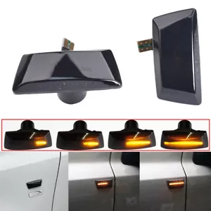 For Holden Barina 2011 2012 2013 2014 15-2018 (AU) Dynamic LED Side Marker Light - Picture 1 of 13