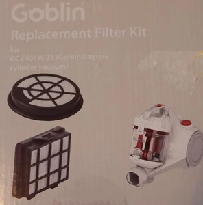 Goblin Vacuum Cleaner Replacement Filter Kit For GCV404W-21 New Boxed - Picture 1 of 3