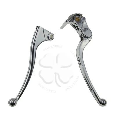 Palancas de mano de freno y embrague cromadas para Kawasaki Ninja ZX 6R 05-06 mango manual Foto 1 de 4